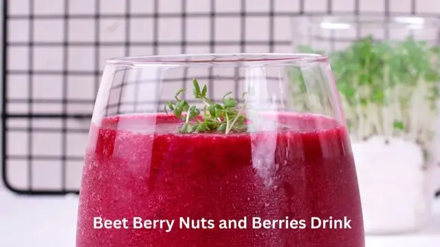 Beet Berry Nuts and Berries Drink
