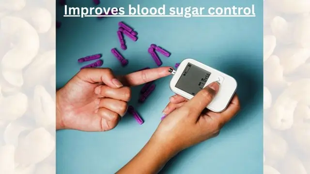 Improves blood sugar control