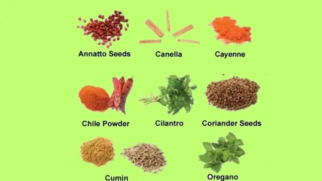 Mexican Herbs and Spices