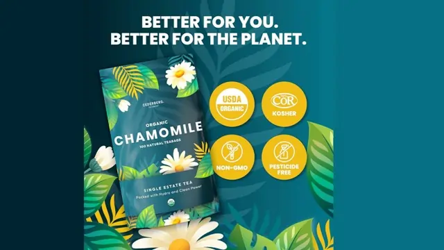 Organic Chamomile Tea Bags 