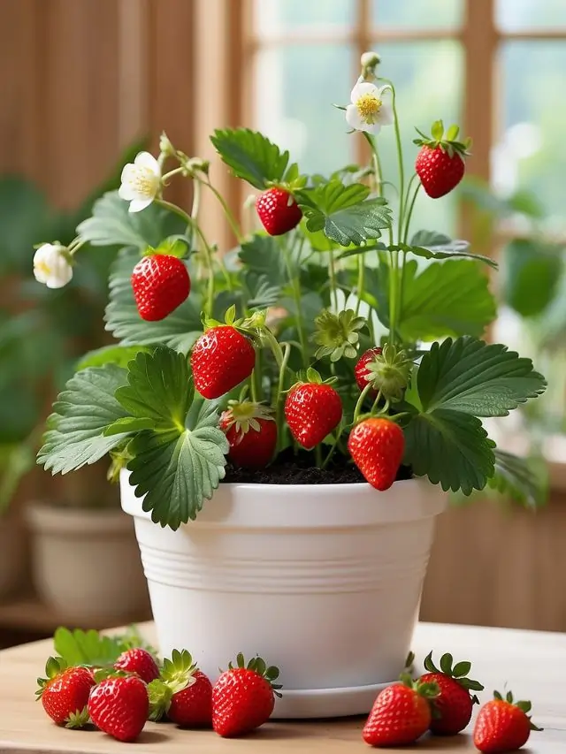 How To Grow Strawberries Indoors