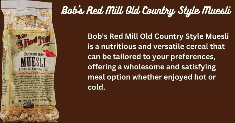 Bob's Red Mill Old Country Style Muesli