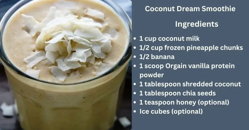 Coconut Dream Smoothie