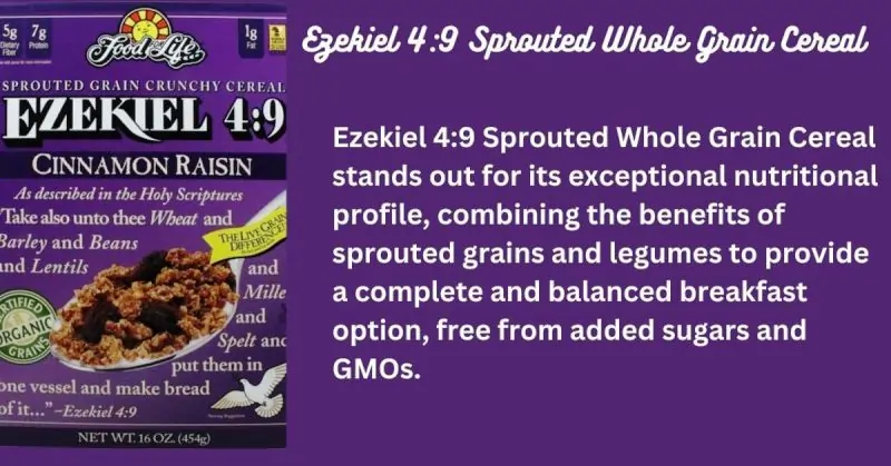 Ezekiel 4:9 Sprouted Whole Grain Cereal