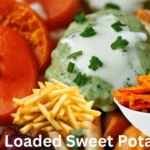 Healthy Loaded Sweet Potato Fries