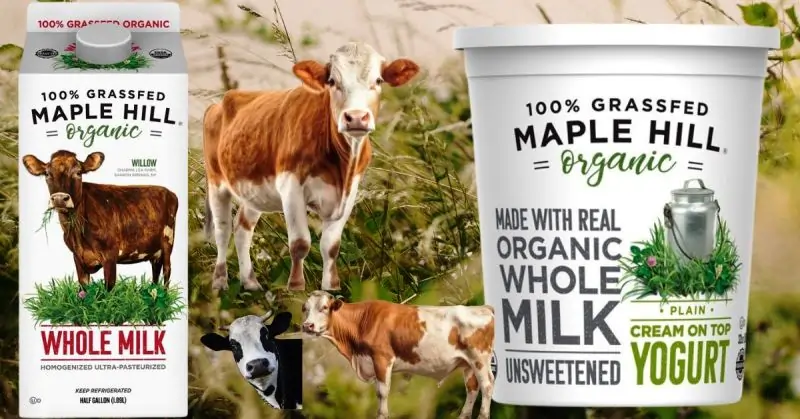  Maple Hill Organic Whole Milk